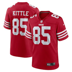 Nike George Kittle San Francisco 49ers Player Game Jersey Scarlet