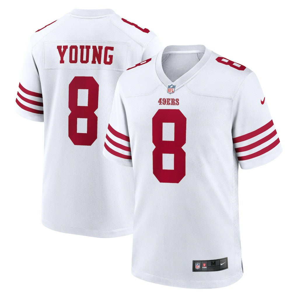 Nike Steve Young San Francisco 49ers Retired Player Game Jersey White