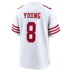 Nike Steve Young San Francisco 49ers Retired Player Game Jersey White