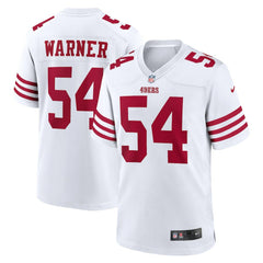 Nike Fred Warner San Francisco 49ers Player Game Jersey White