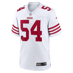 Nike Fred Warner San Francisco 49ers Player Game Jersey White