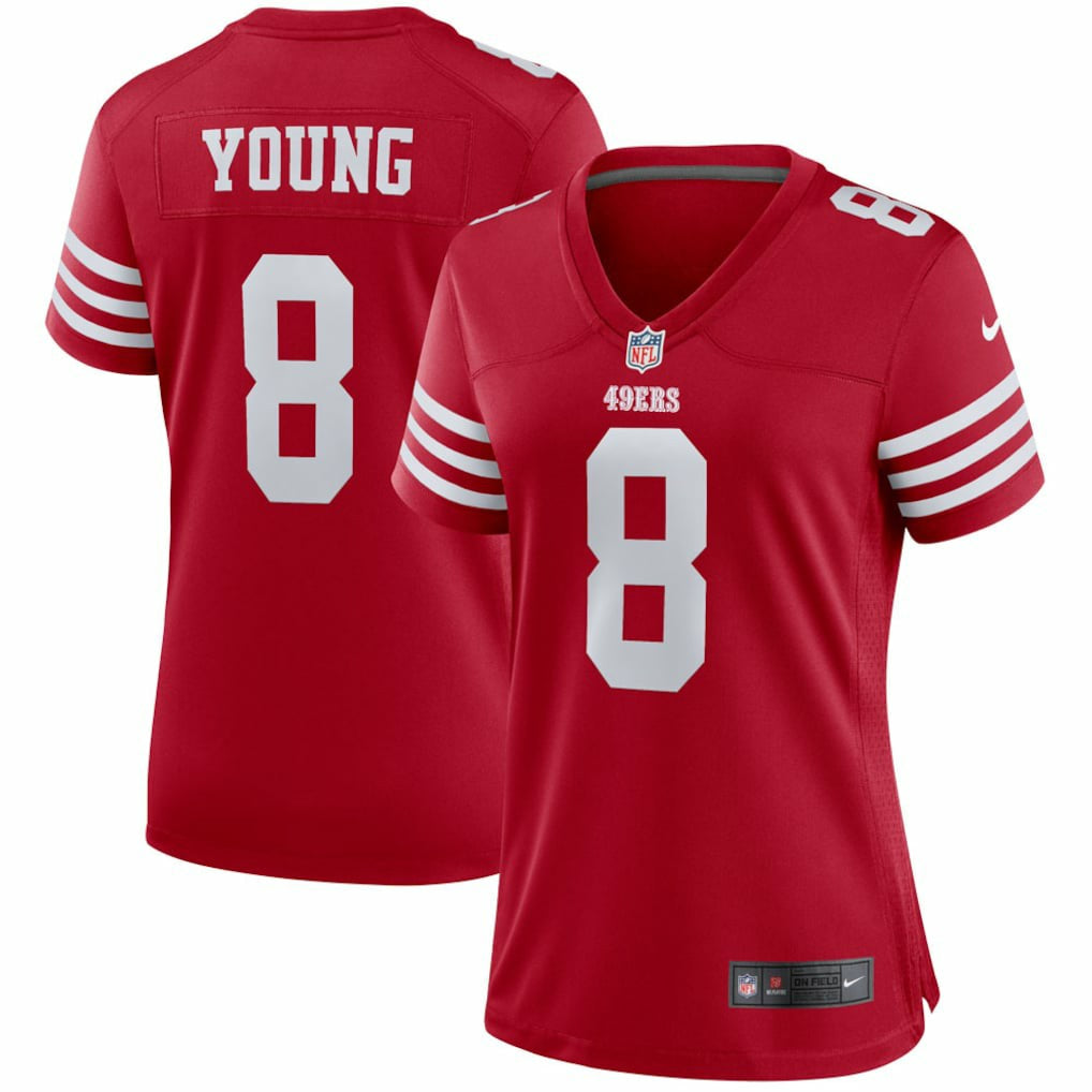 Nike Steve Young San Francisco 49ers Women's Retired Player Game Jersey Scarlet
