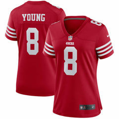 Nike Steve Young San Francisco 49ers Women's Retired Player Game Jersey Scarlet