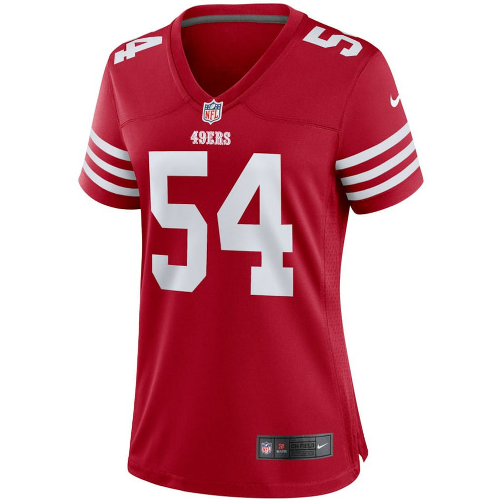 Nike Fred Warner San Francisco 49ers Women's Player Jersey Scarlet