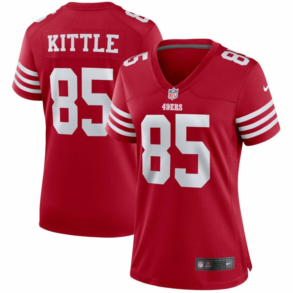 Nike George Kittle San Francisco 49ers Women's Player Jersey Scarlet