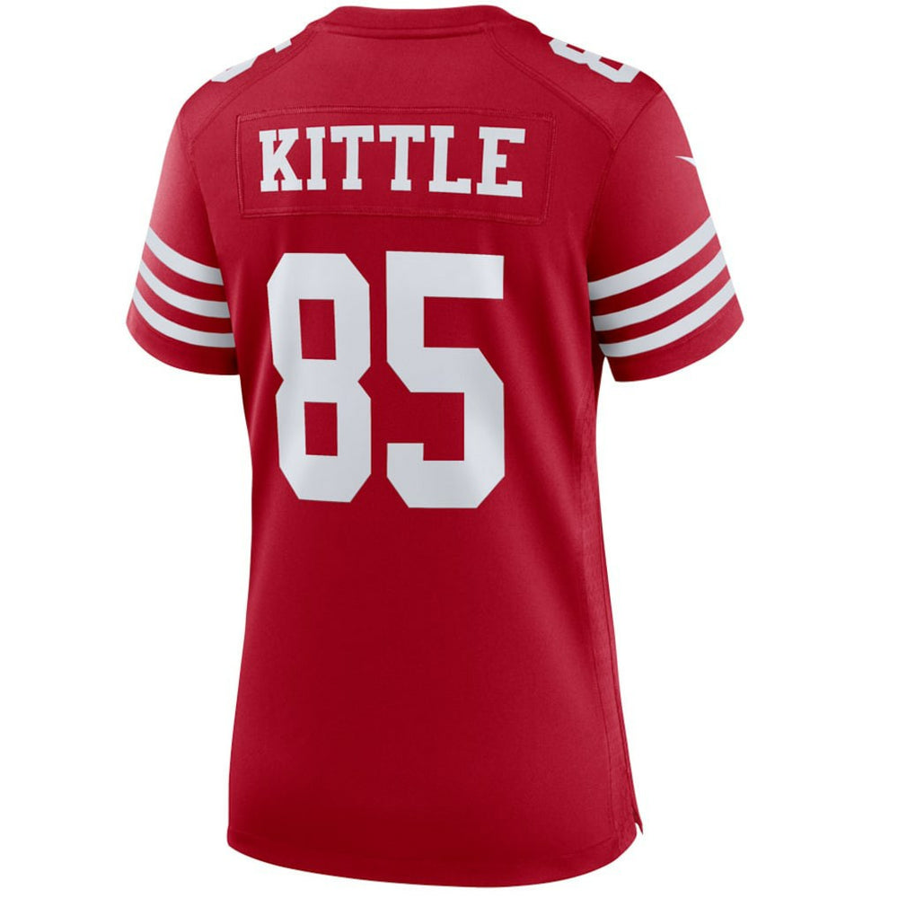 Nike George Kittle San Francisco 49ers Women's Player Jersey Scarlet