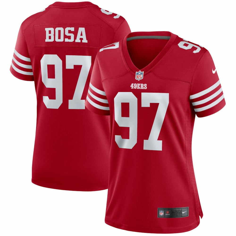 Nike Nick Bosa San Francisco 49ers Women's Player Jersey Scarlet