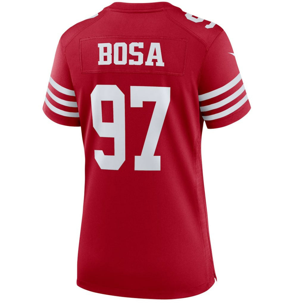 Nike Nick Bosa San Francisco 49ers Women's Player Jersey Scarlet