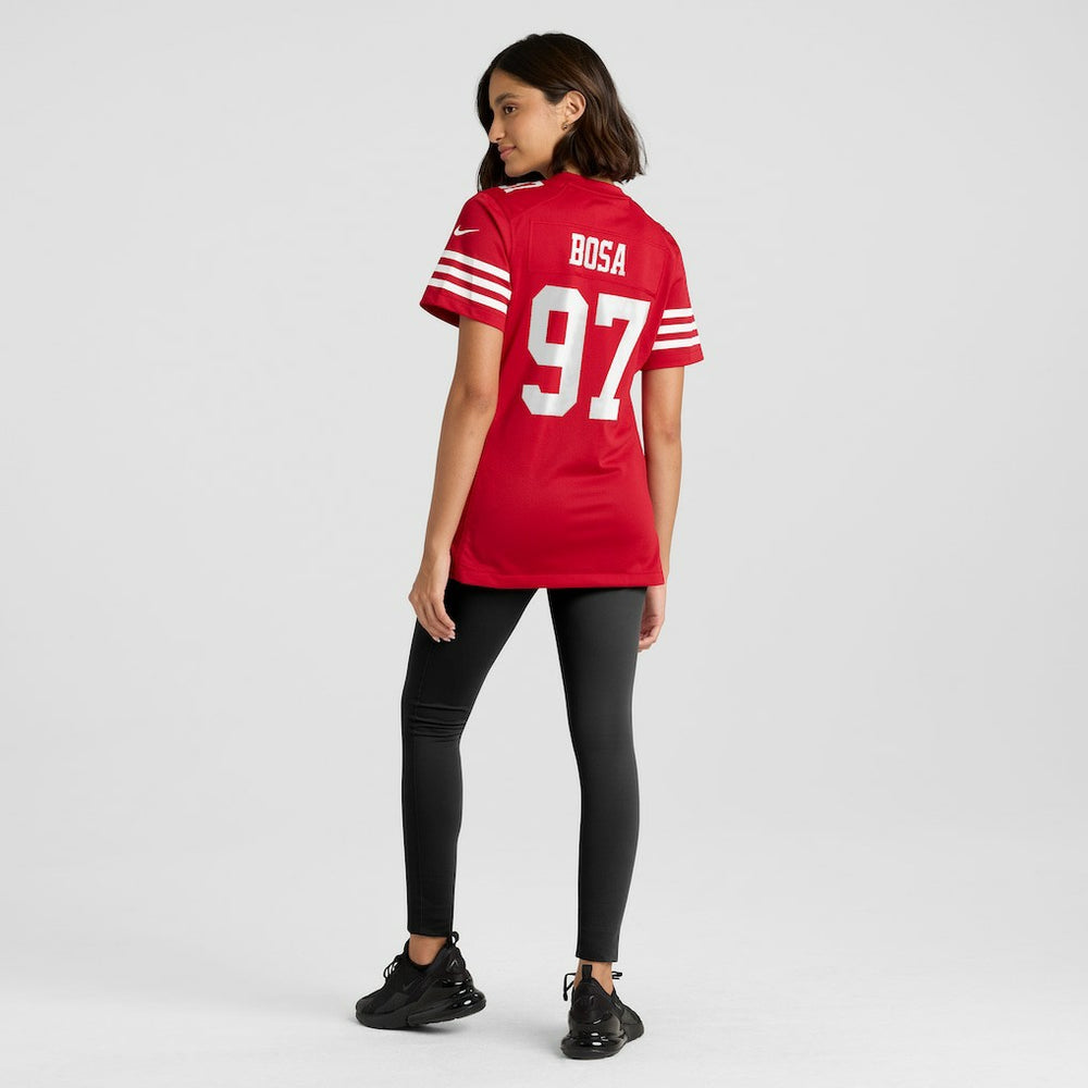 Nike Nick Bosa San Francisco 49ers Women's Player Jersey Scarlet