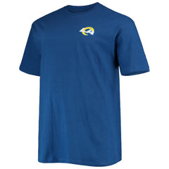 Fanatics Los Angeles Rams Big & Tall #1 Dad 2-Hit T-Shirt Royal