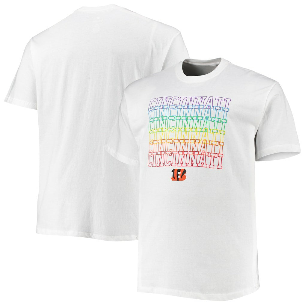 Fanatics Cincinnati Bengals Big & Tall City Pride T-Shirt White