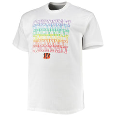 Fanatics Cincinnati Bengals Big & Tall City Pride T-Shirt White