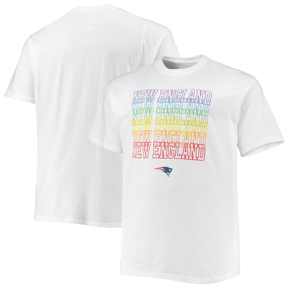 Fanatics New England Patriots Big & Tall City Pride T-Shirt White