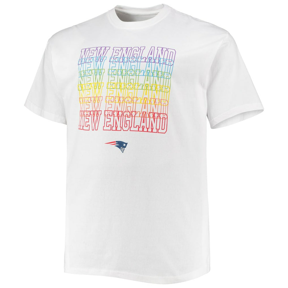 Fanatics New England Patriots Big & Tall City Pride T-Shirt White