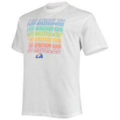 Fanatics Los Angeles Rams Big & Tall City Pride T-Shirt White