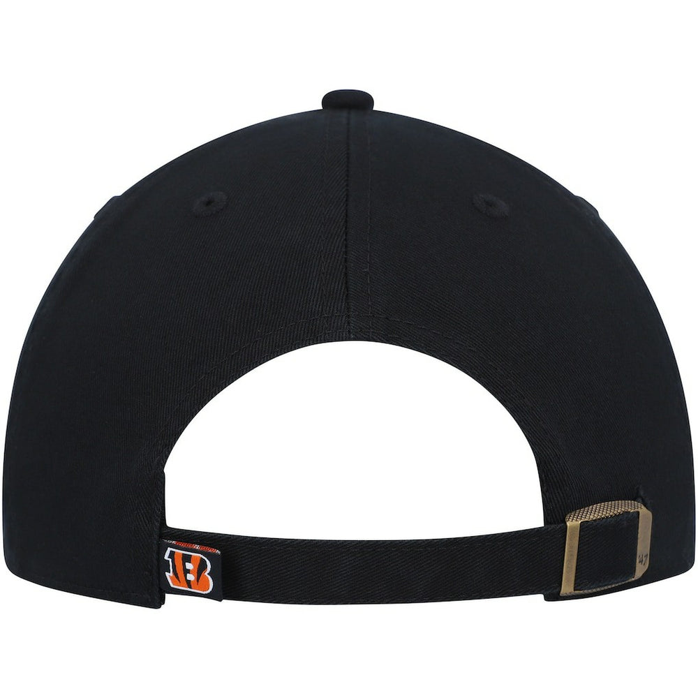 47 brand Cincinnati Bengals '47 Clean Up Script Adjustable Hat Black