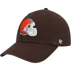 47 brand Cleveland Browns '47 Youth Team Logo Clean Up Adjustable Hat Brown