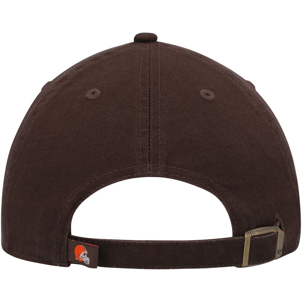 47 brand Cleveland Browns '47 Youth Team Logo Clean Up Adjustable Hat Brown