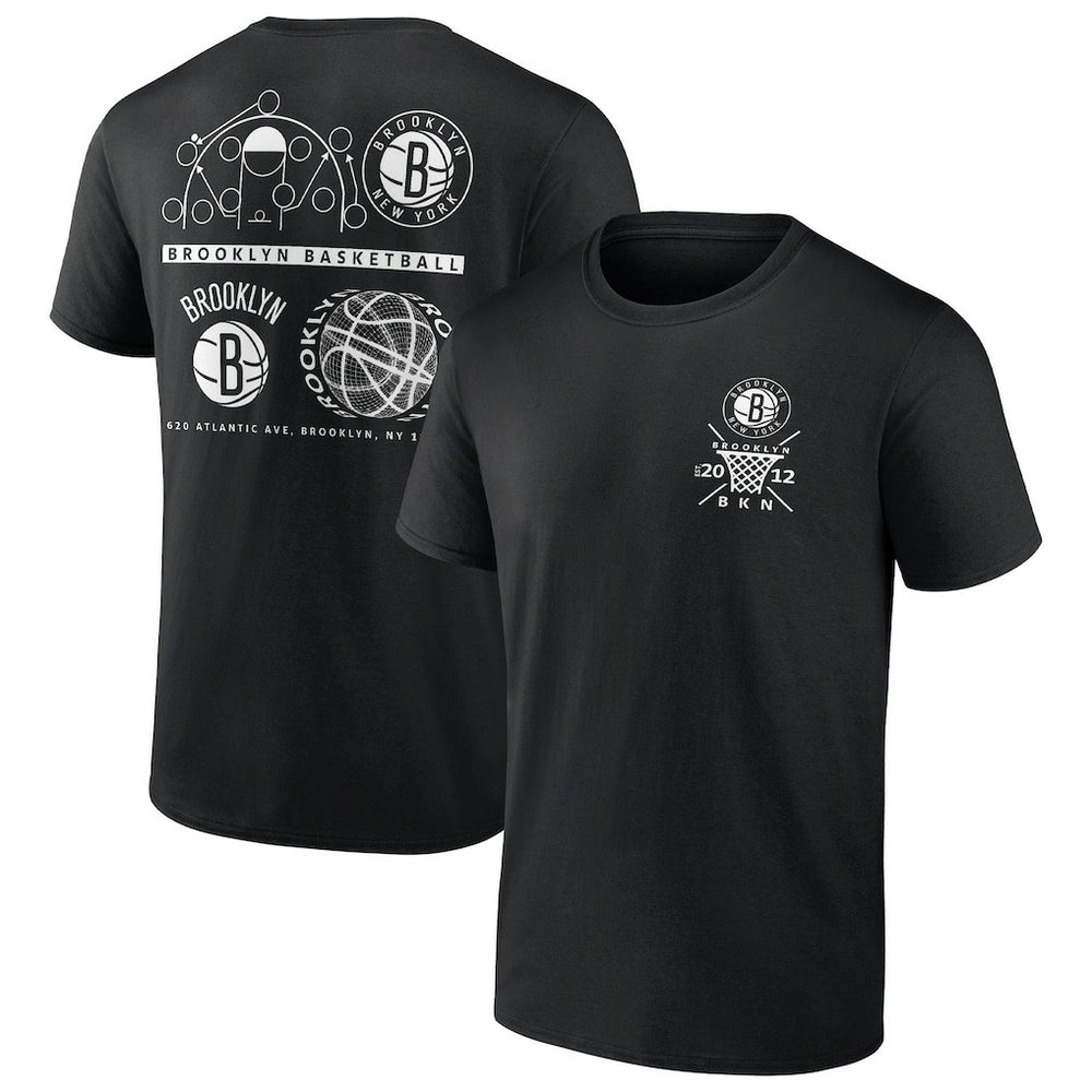 Brooklyn Nets Court Street Collective T-Shirt Black | Fanatics Lifestyle