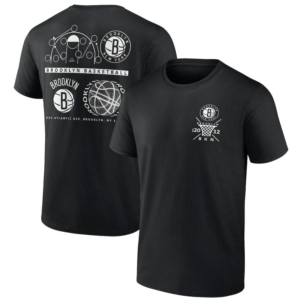 Brooklyn Nets Court Street Collective T-Shirt Black | Fanatics Lifestyle