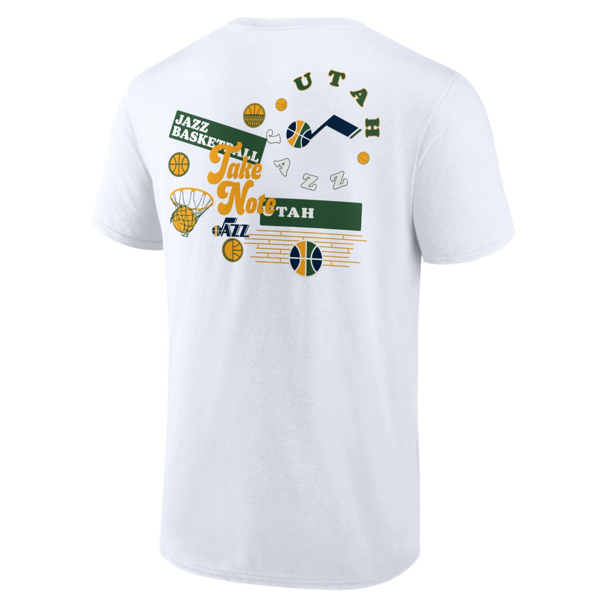 Utah Jazz Street Collective T-Shirt White | Fanatics