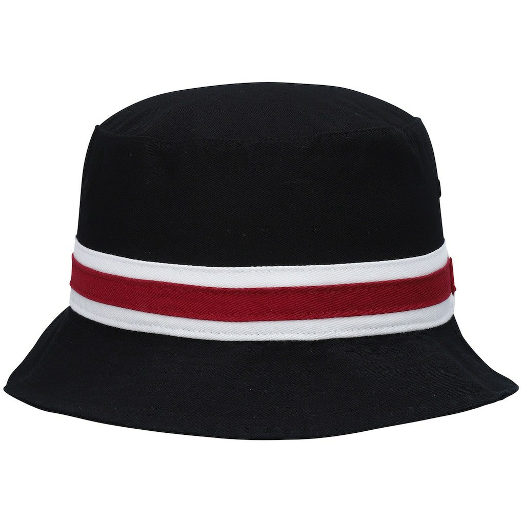47 brand Arizona Cardinals '47 Striped Bucket Hat Black