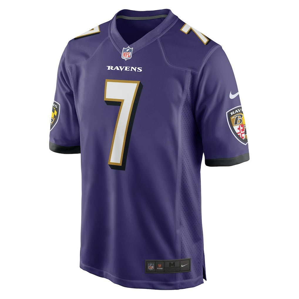 Nike Rashod Bateman Baltimore Ravens Game Player Jersey Purple