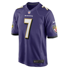 Nike Rashod Bateman Baltimore Ravens Game Player Jersey Purple