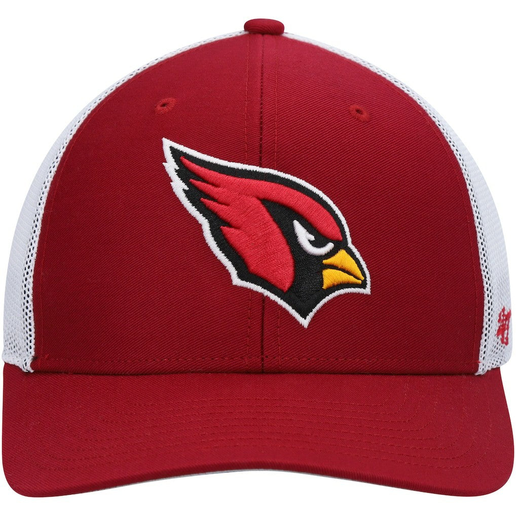 47 brand Arizona Cardinals '47 Trophy Trucker Flex Hat Cardinal/White