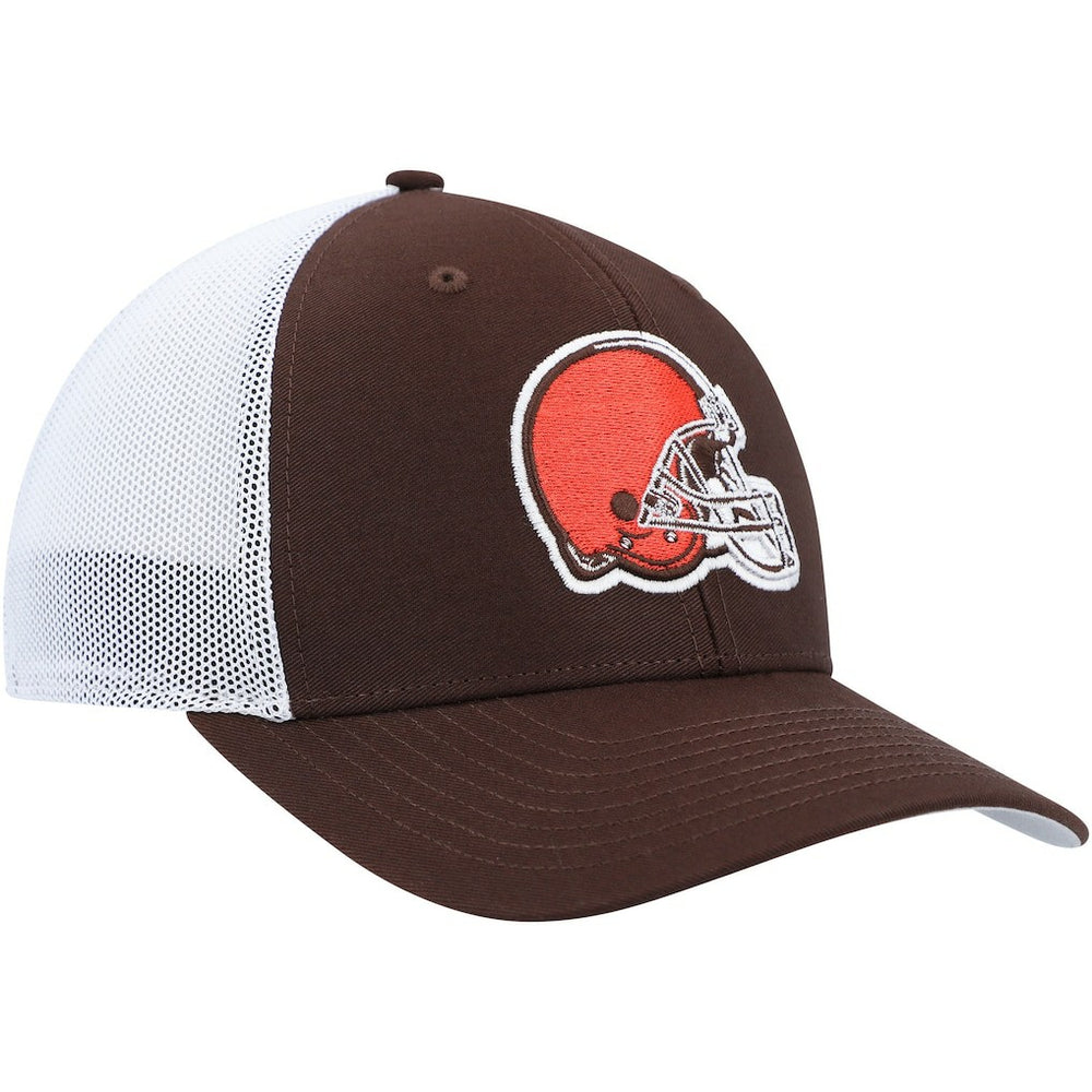 47 brand Cleveland Browns '47 Trophy Trucker Flex Hat Brown/White