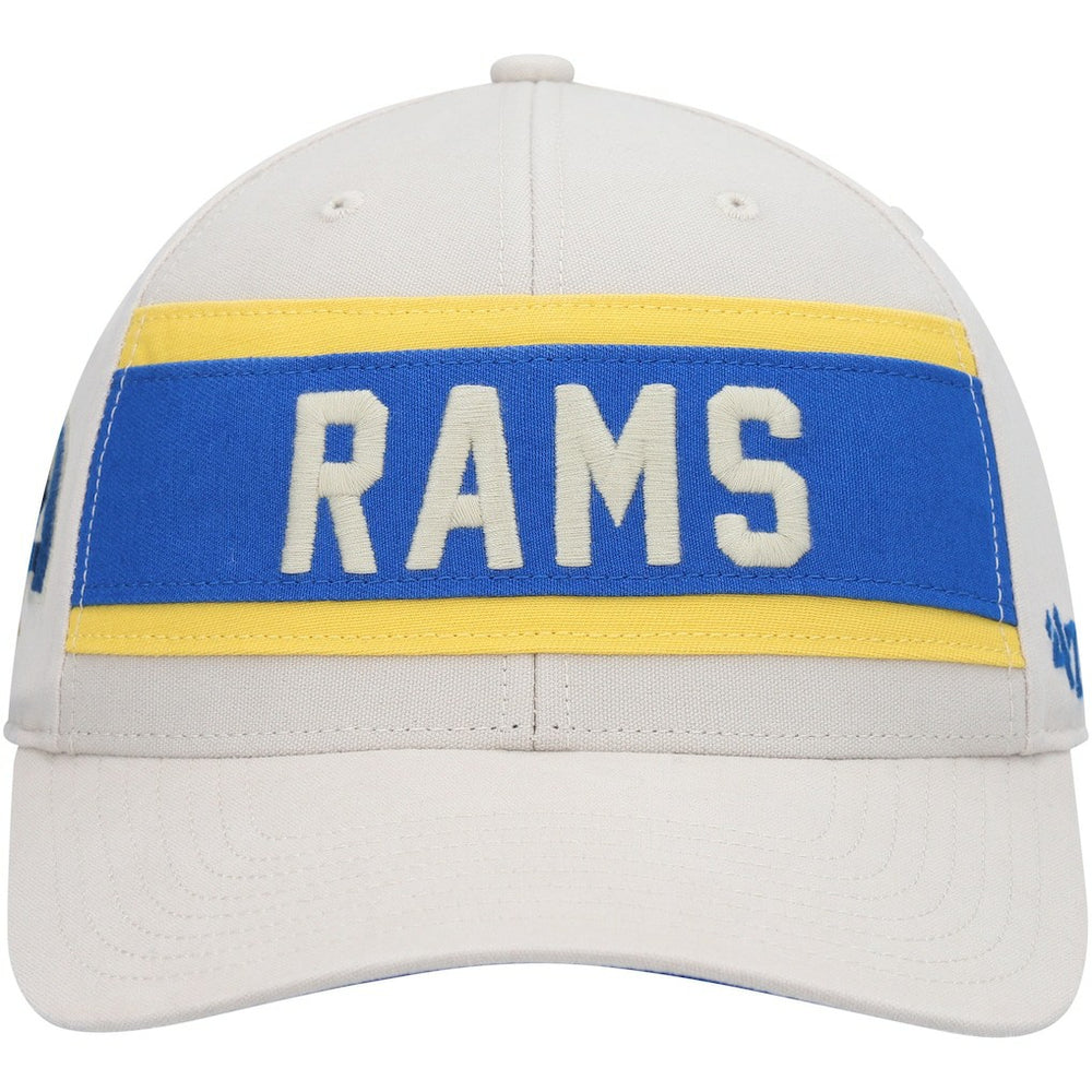 47 brand Los Angeles Rams '47 Crossroad MVP Adjustable Hat Cream
