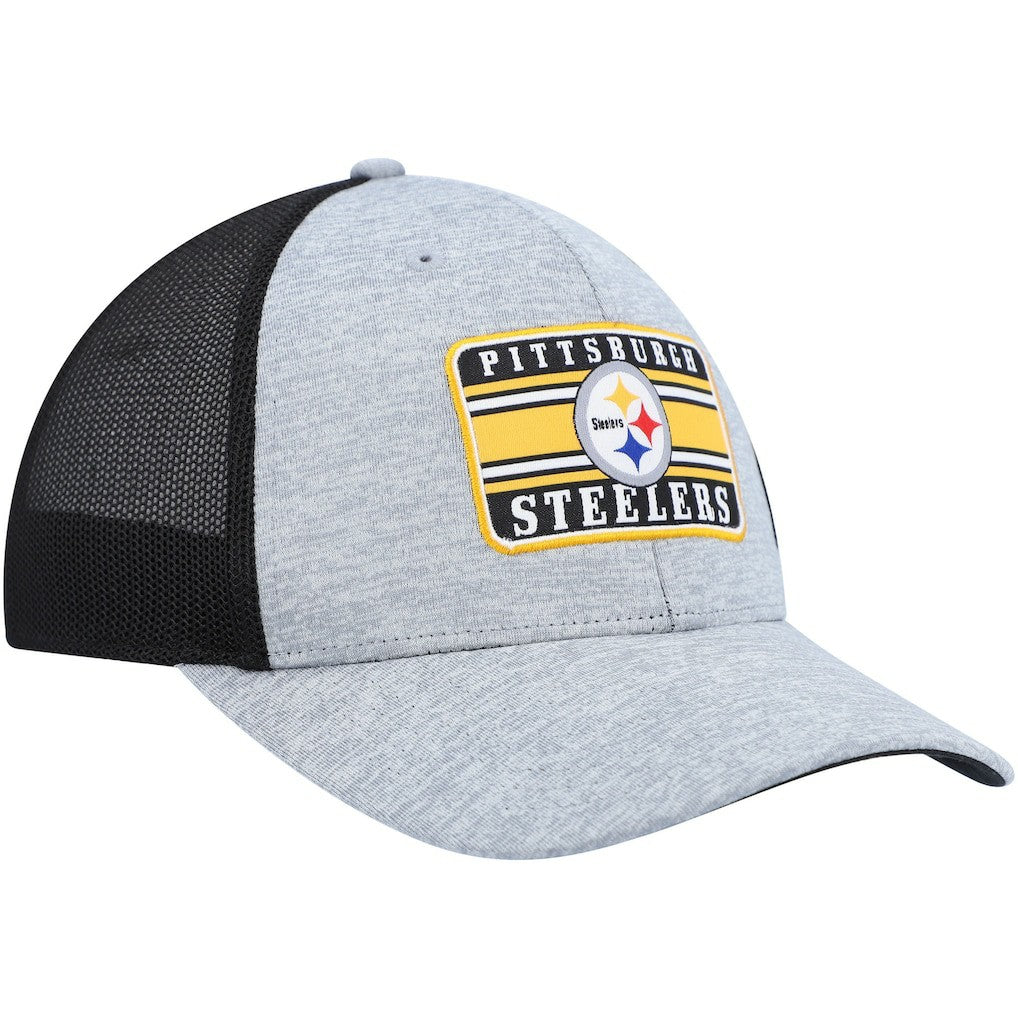 47 brand Pittsburgh Steelers '47 Motivator Flex Hat Heathered Gray/Black