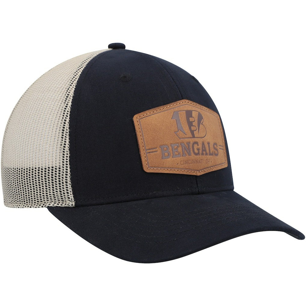 47 brand Cincinnati Bengals '47 Rawhide Trucker Adjustable Hat Dark Navy/Natural