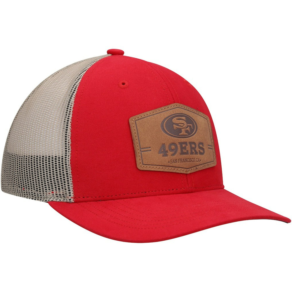 47 brand San Francisco 49ers '47 Rawhide Trucker Adjustable Hat Scarlet/Natural