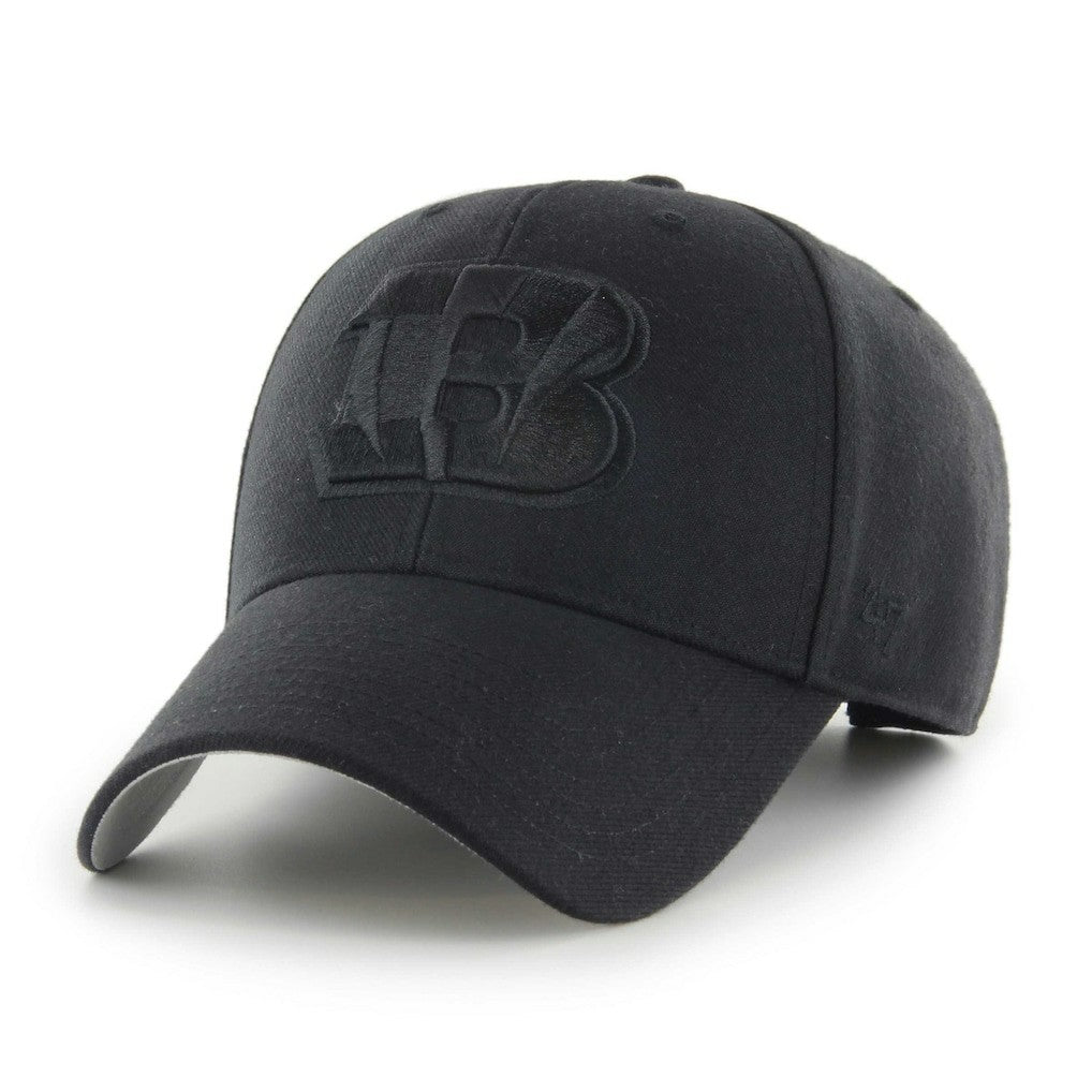 47 brand Cincinnati Bengals '47 Tonal MVP Adjustable Hat Black