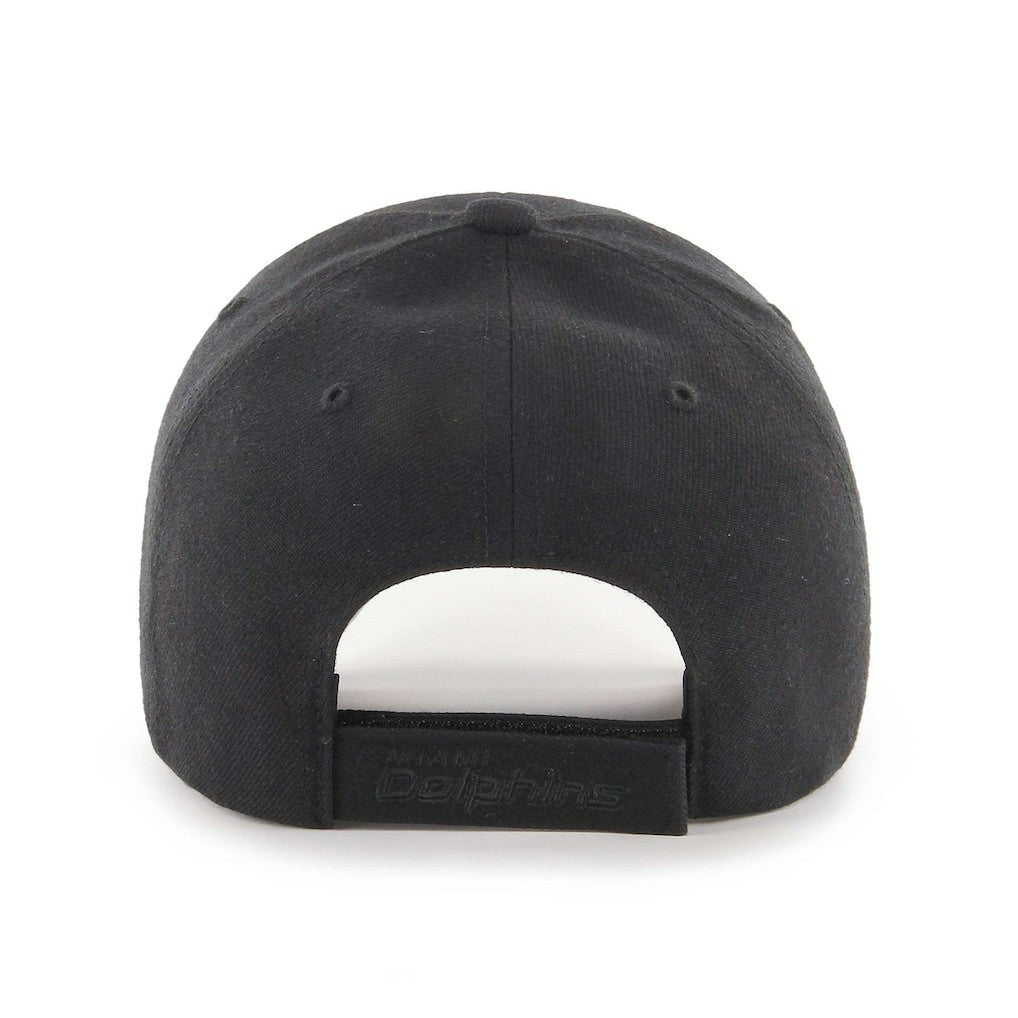 47 brand Miami Dolphins '47 Tonal MVP Adjustable Hat Black
