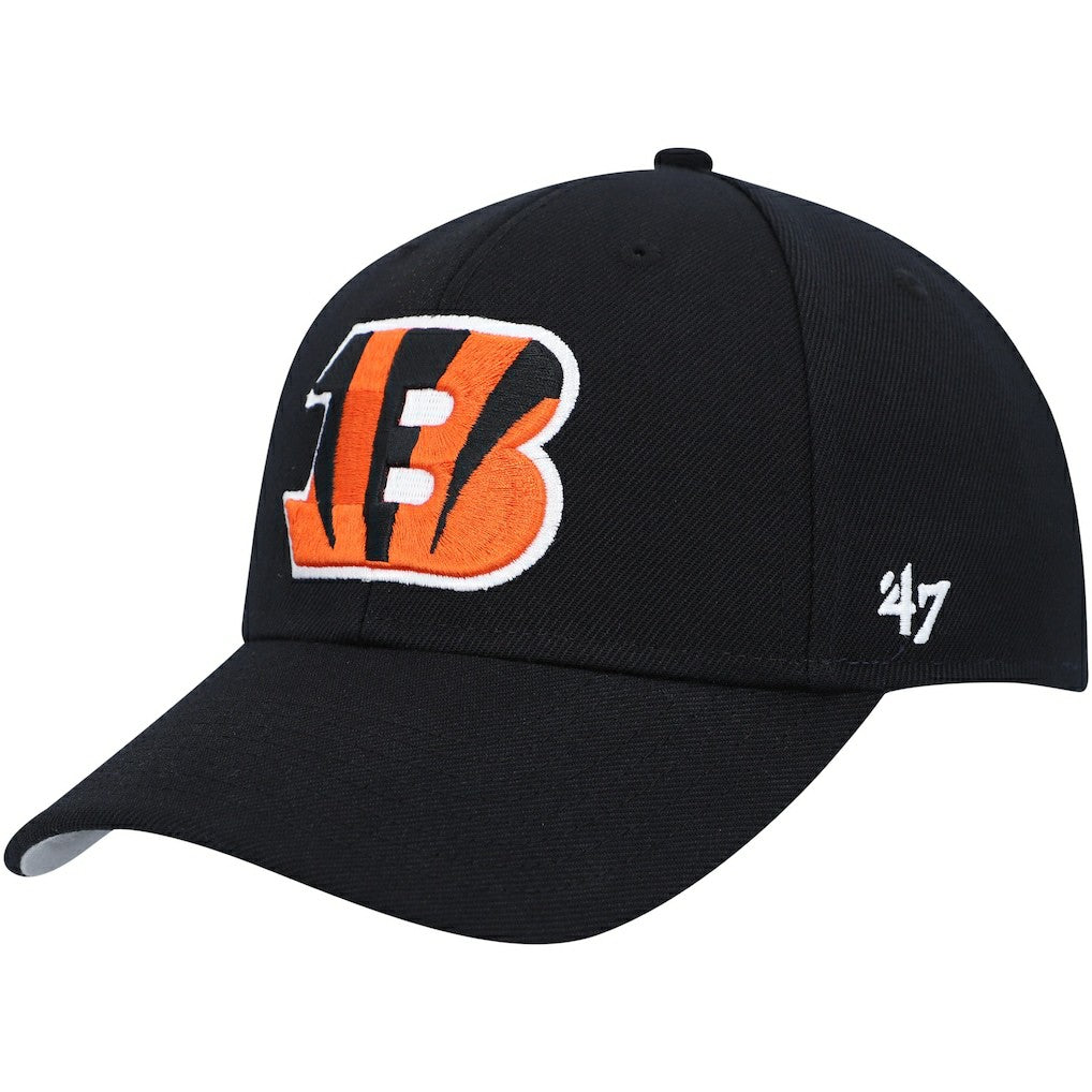 47 brand Cincinnati Bengals '47 MVP Adjustable Hat Black