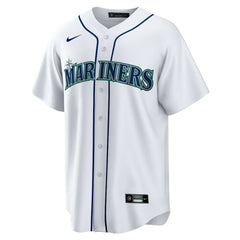 Julio Rodriguez Seattle Mariners Nike Home Replica Player Jersey - White - Nike Online