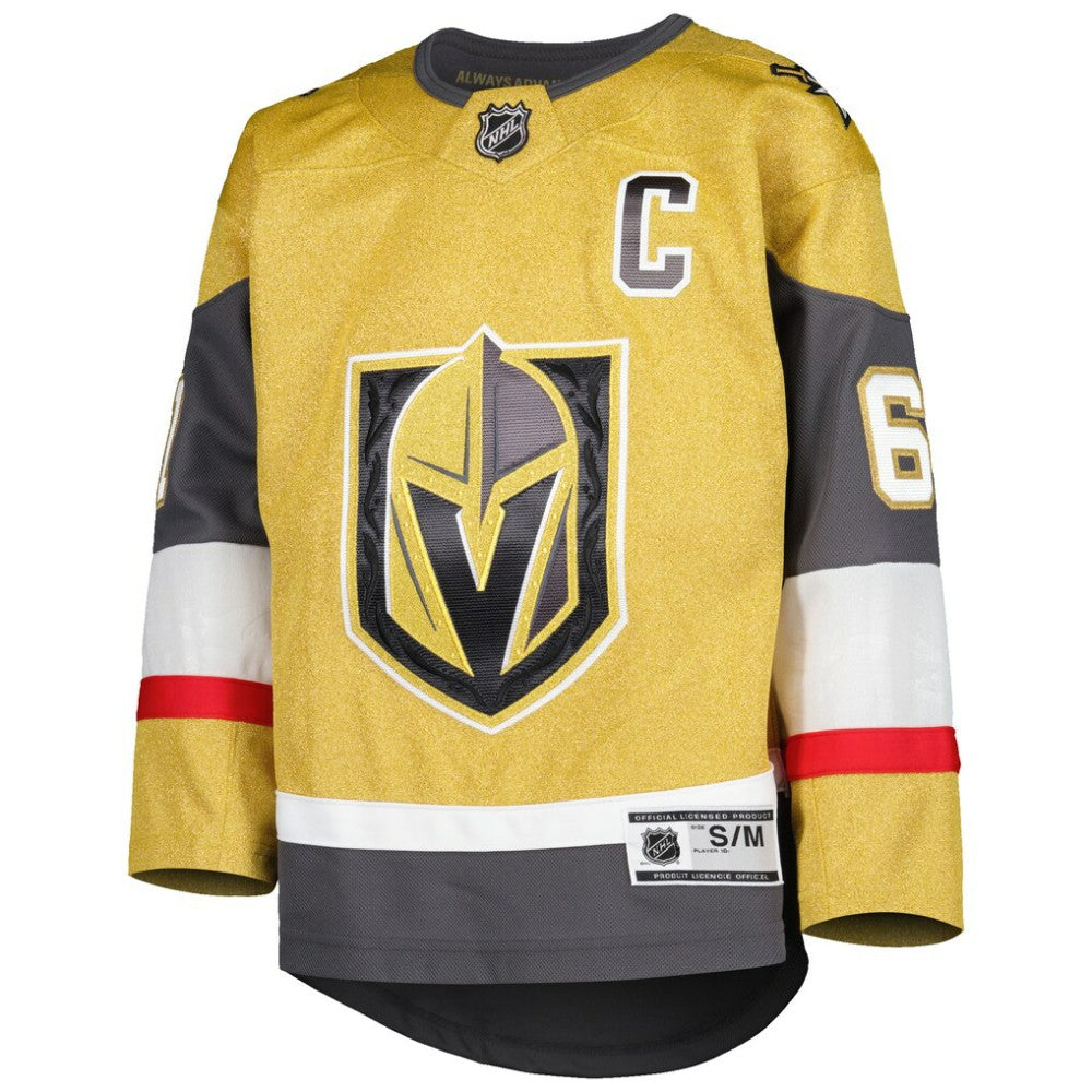 Mark Stone Vegas Golden Knights Youth Home Captain Patch Premier Player Jersey - Gold - NHL 4845239