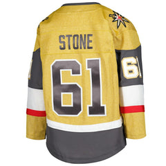 Mark Stone Vegas Golden Knights Youth Home Captain Patch Premier Player Jersey - Gold - NHL 4845239