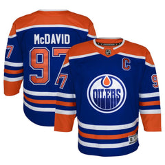 Connor McDavid Edmonton Oilers Youth Home Premier Player Jersey - Royal - NHL 4845241
