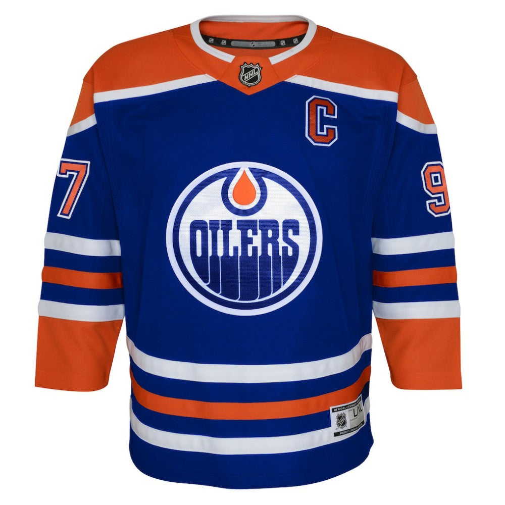 Connor McDavid Edmonton Oilers Youth Home Premier Player Jersey - Royal - NHL 4845241