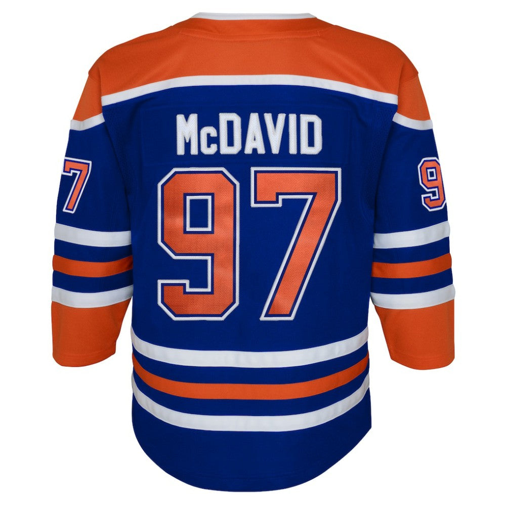 Connor McDavid Edmonton Oilers Youth Home Premier Player Jersey - Royal - NHL 4845241
