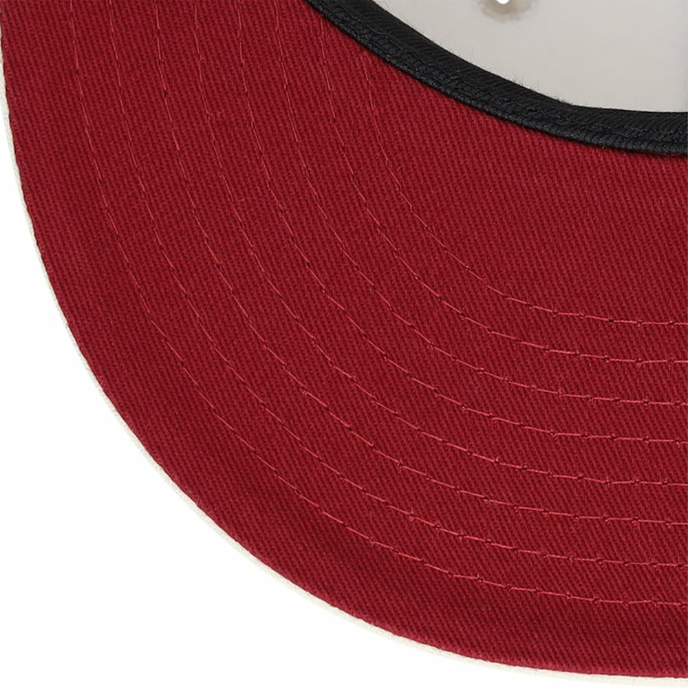 Washington Commanders New Era Chrome Color Dim 59FIFTY Fitted Hat Cream