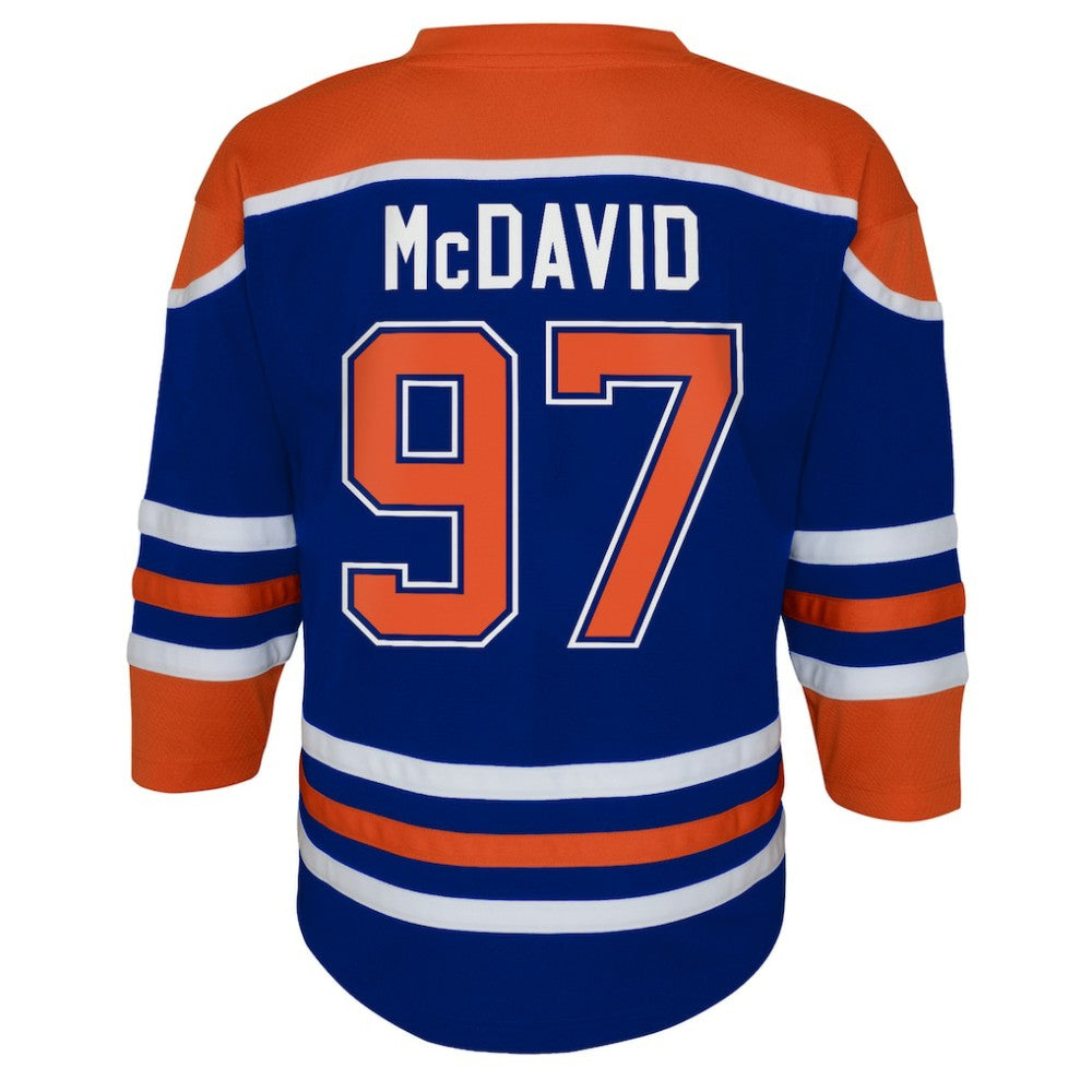 Connor McDavid Edmonton Oilers Youth Home Replica Player Jersey - Royal - NHL 4845420