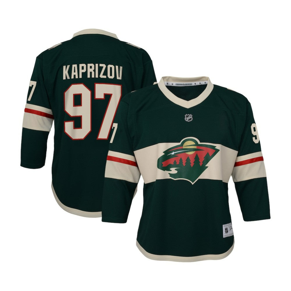 Kirill Kaprizov Minnesota Wild Youth Home Replica Player Jersey - Green - NHL 4845426