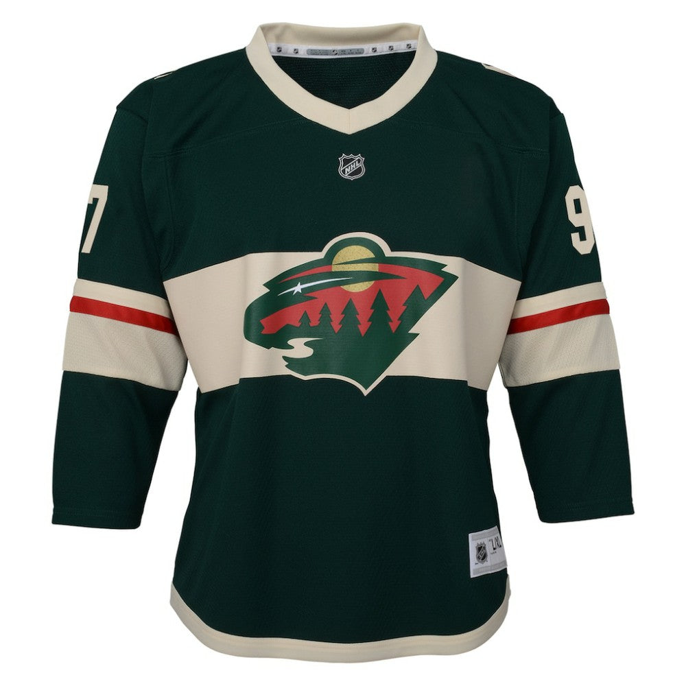 Kirill Kaprizov Minnesota Wild Youth Home Replica Player Jersey - Green - NHL 4845426