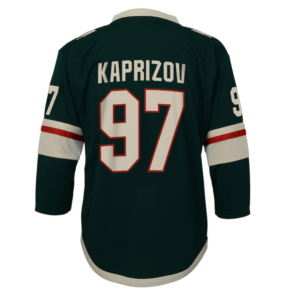 Kirill Kaprizov Minnesota Wild Youth Home Replica Player Jersey - Green - NHL 4845426