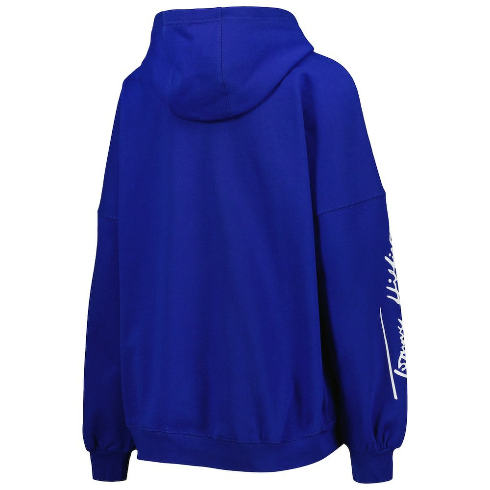 Buffalo Bills Tommy Hilfiger Women's Becca Drop Shoulder Pullover Hoodie Royal