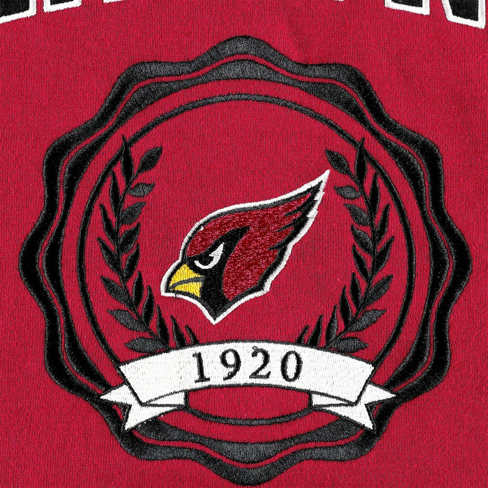 Arizona Cardinals Tommy Hilfiger Women's Becca Drop Shoulder Pullover Hoodie Cardinal